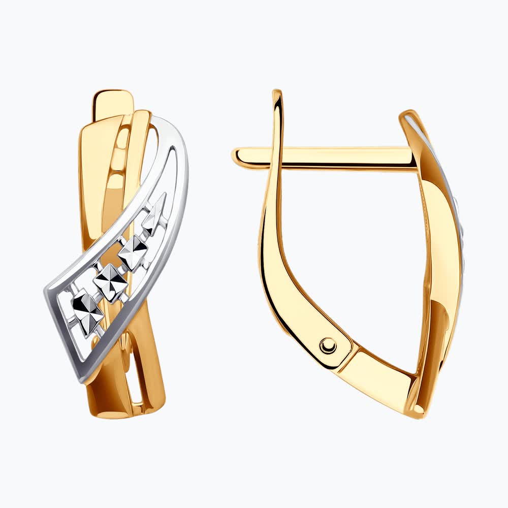 Серьги из золота