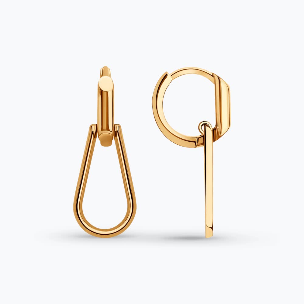 Серьги из золота