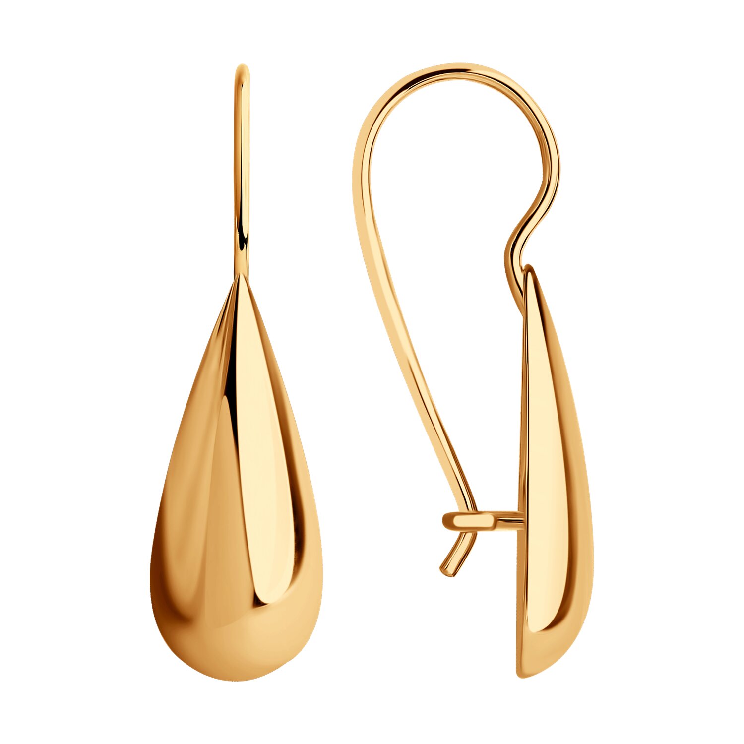 Серьги из золота