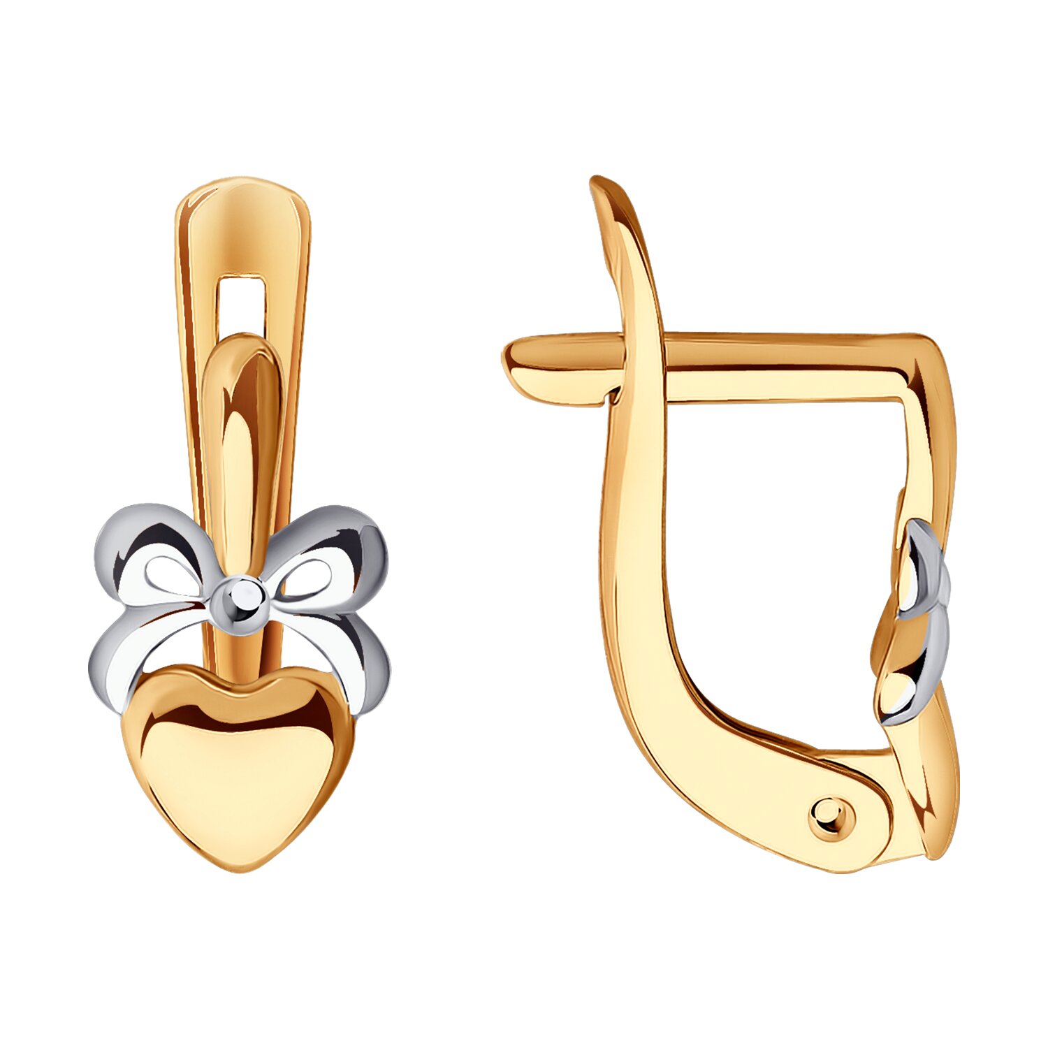 Серьги из золота