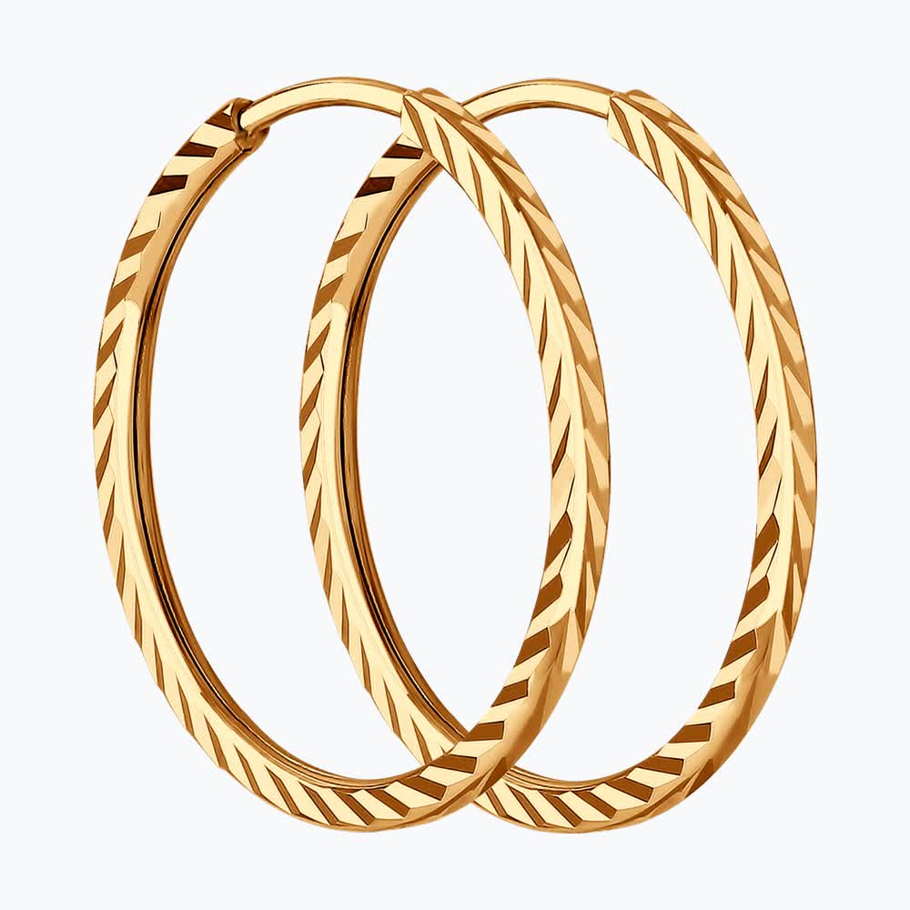 Серьги из золота