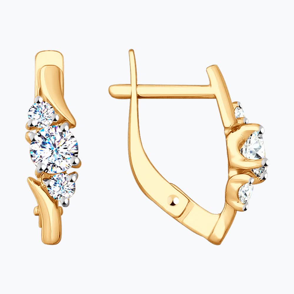 Серьги из золота