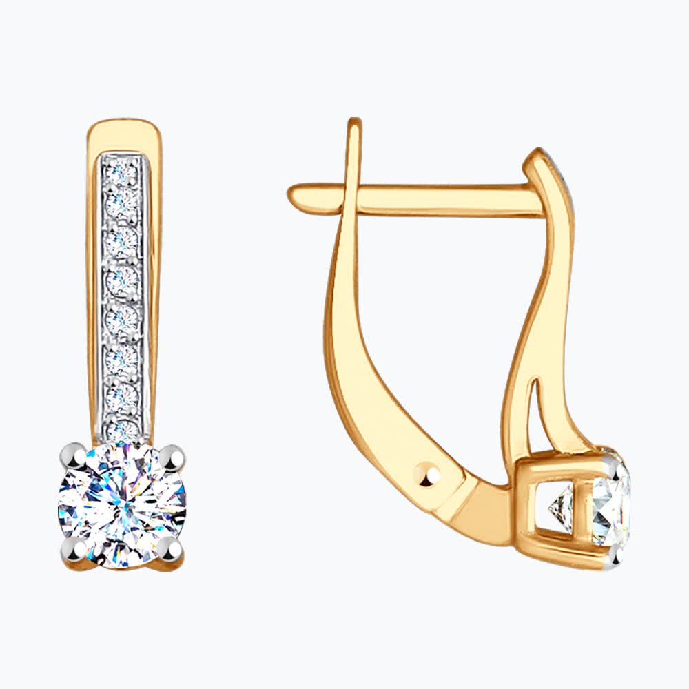 Серьги из золота