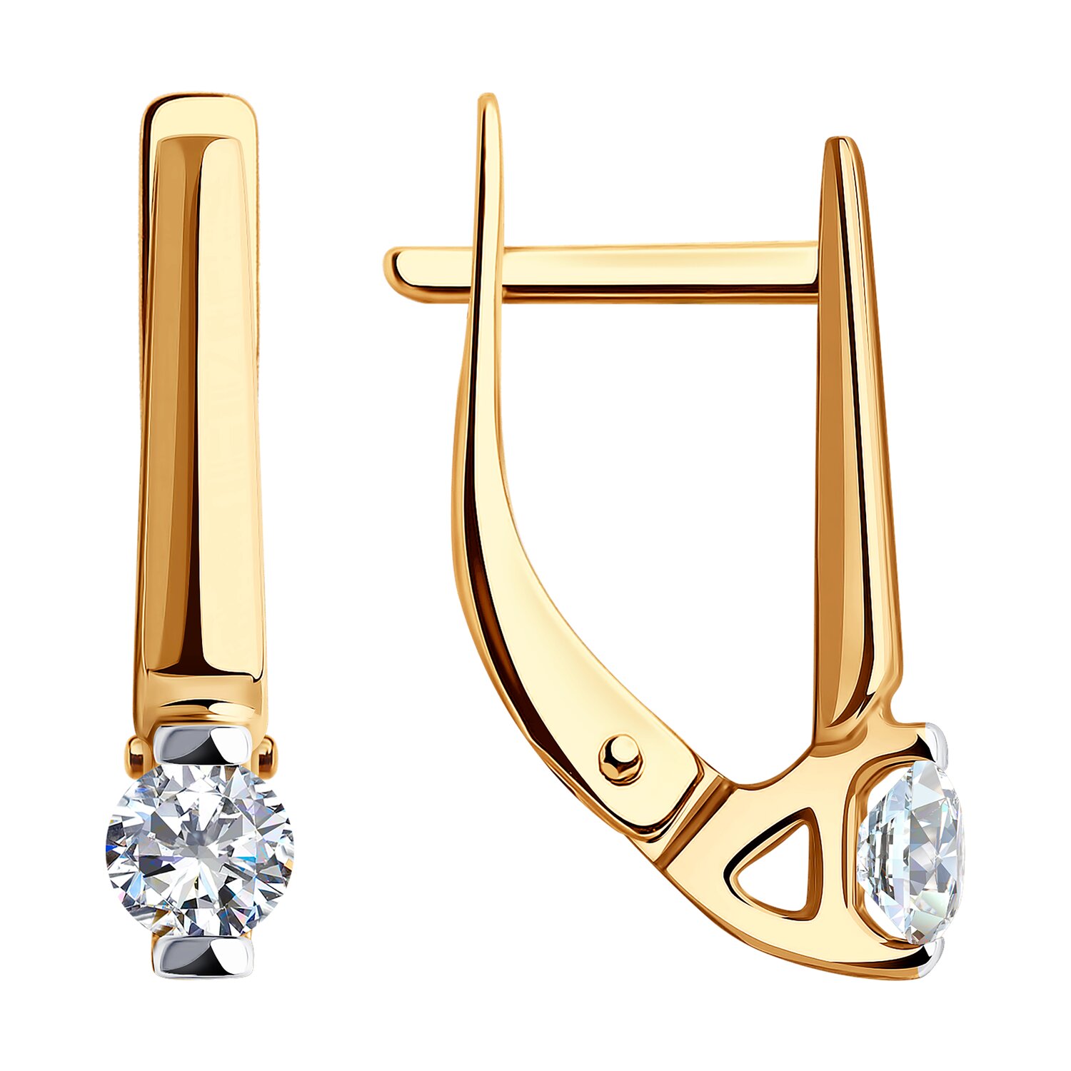 Серьги из золота