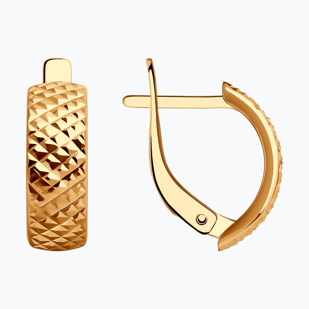 Серьги из золота