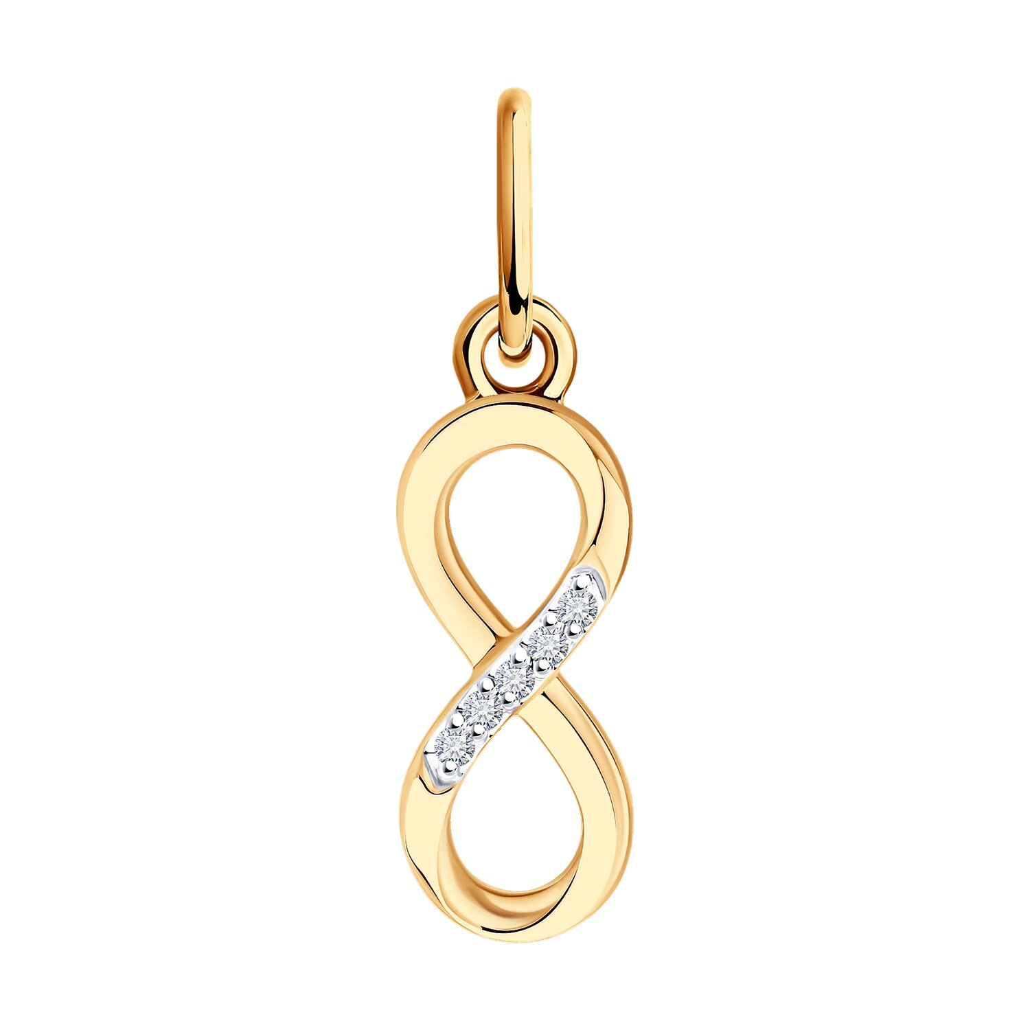 Подвеска из золота с бриллиантами