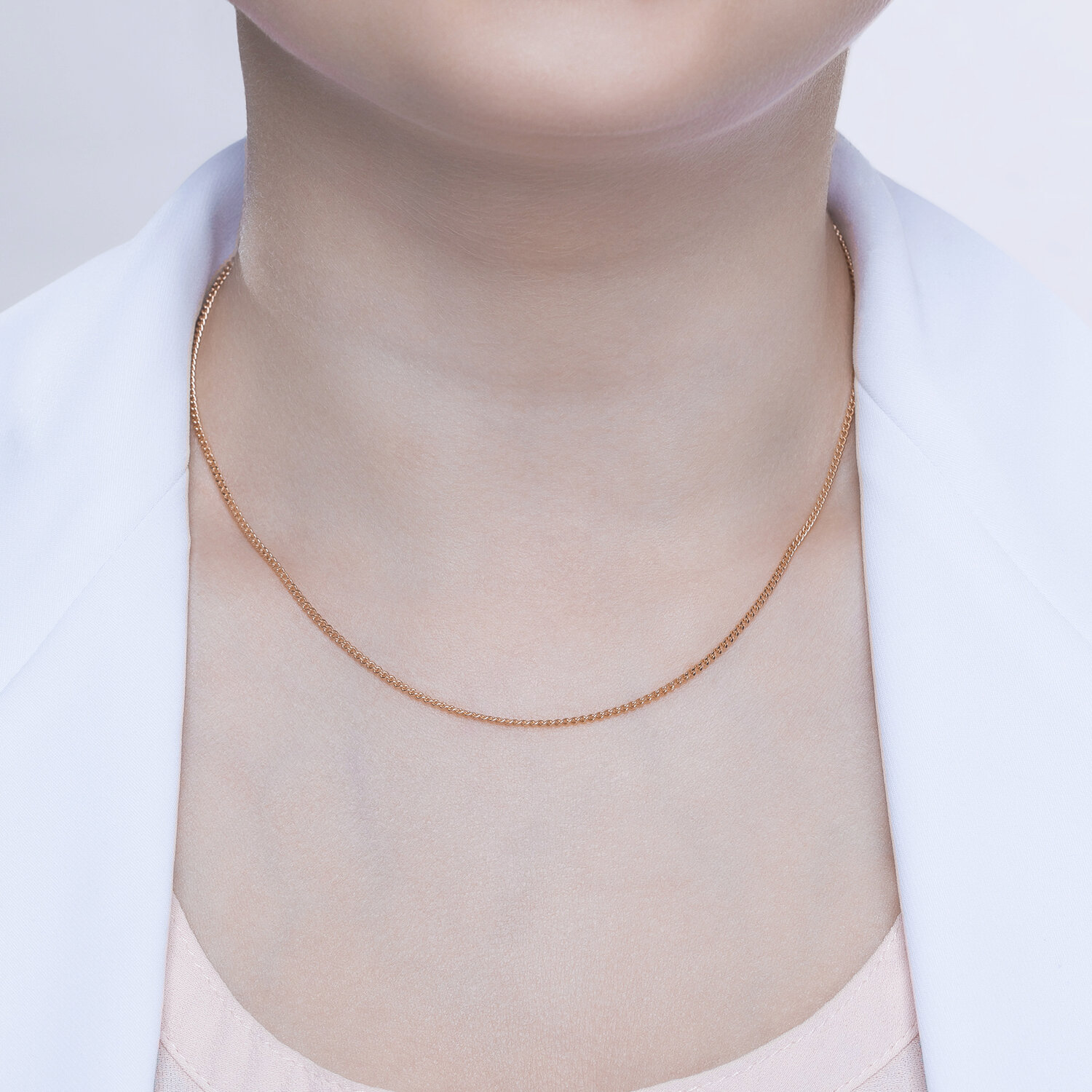 Цепь из золота, плетение Панцирное, 585 проба Цепь из золота, плетение Панцирное, 585 проба