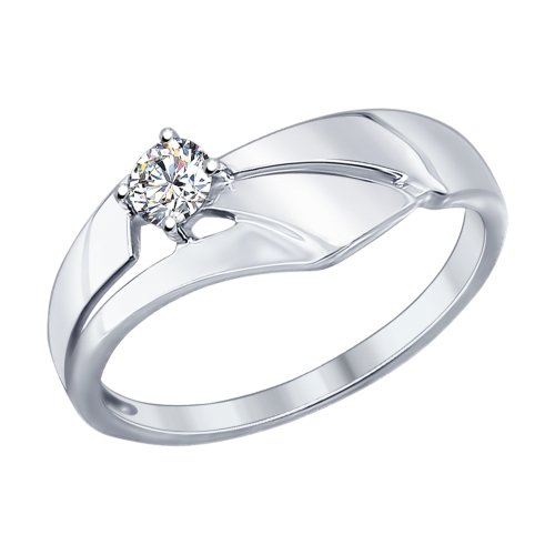 Inel din argint cu Swarovski Zirconia