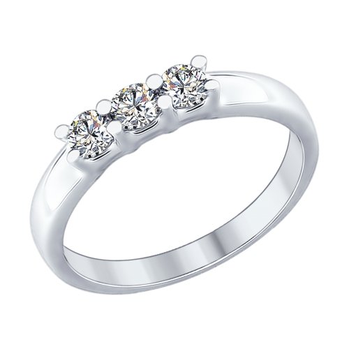 Inel din argint cu Swarovski Zirconia