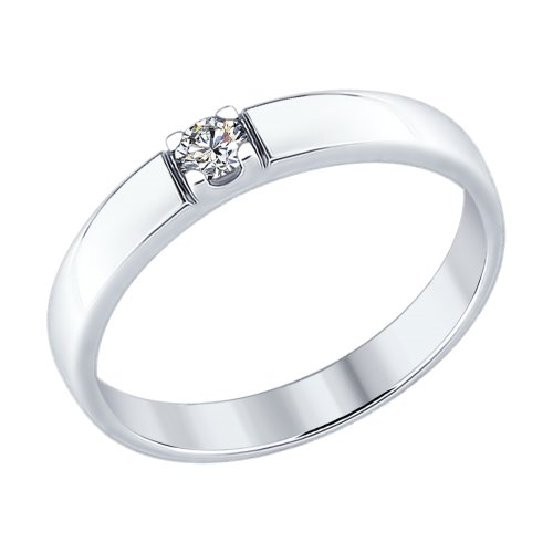 Inel din argint cu Swarovski Zirconia