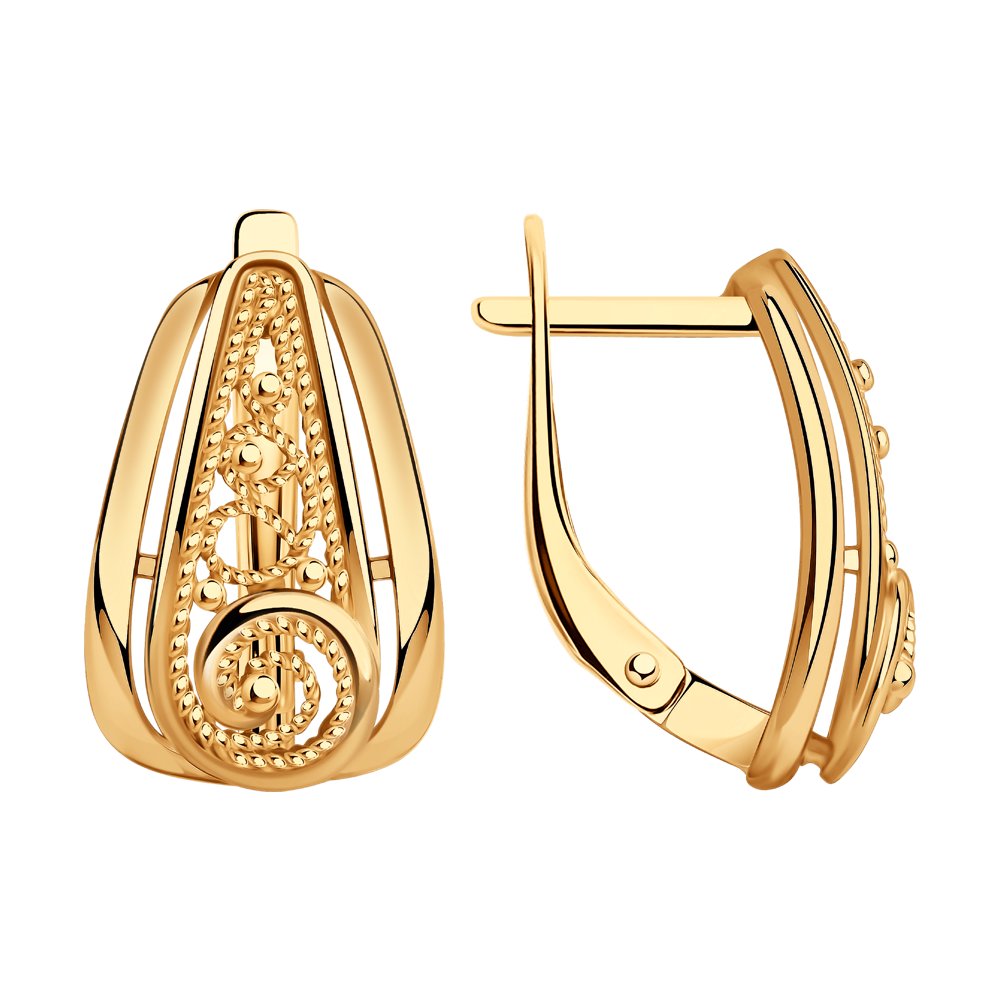 Серьги из серебра