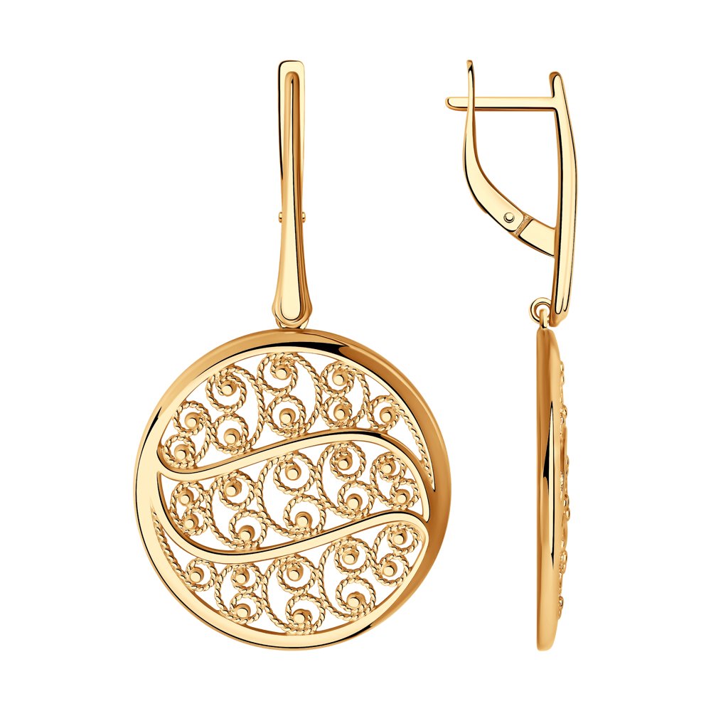 Серьги из серебра