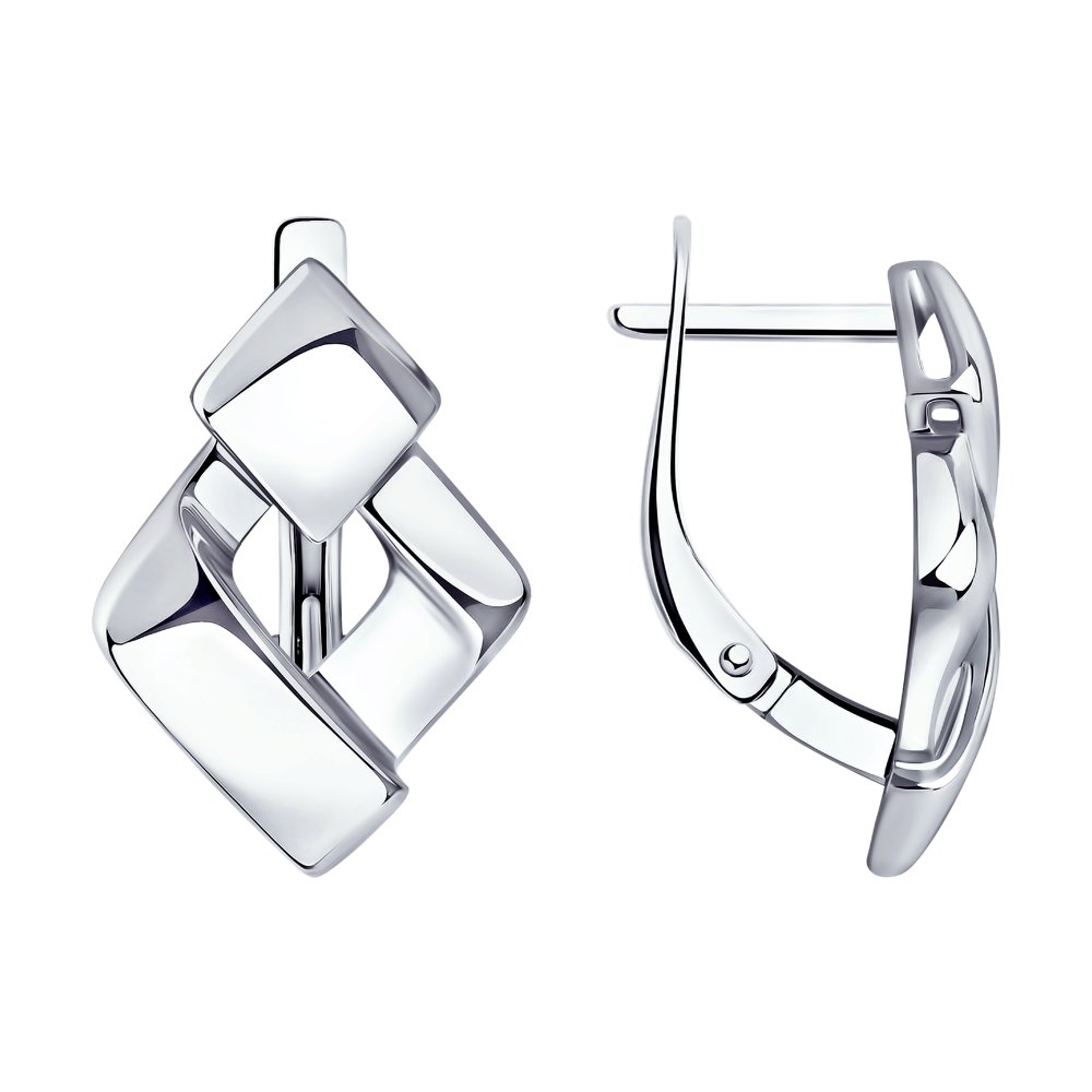 Серьги из серебра