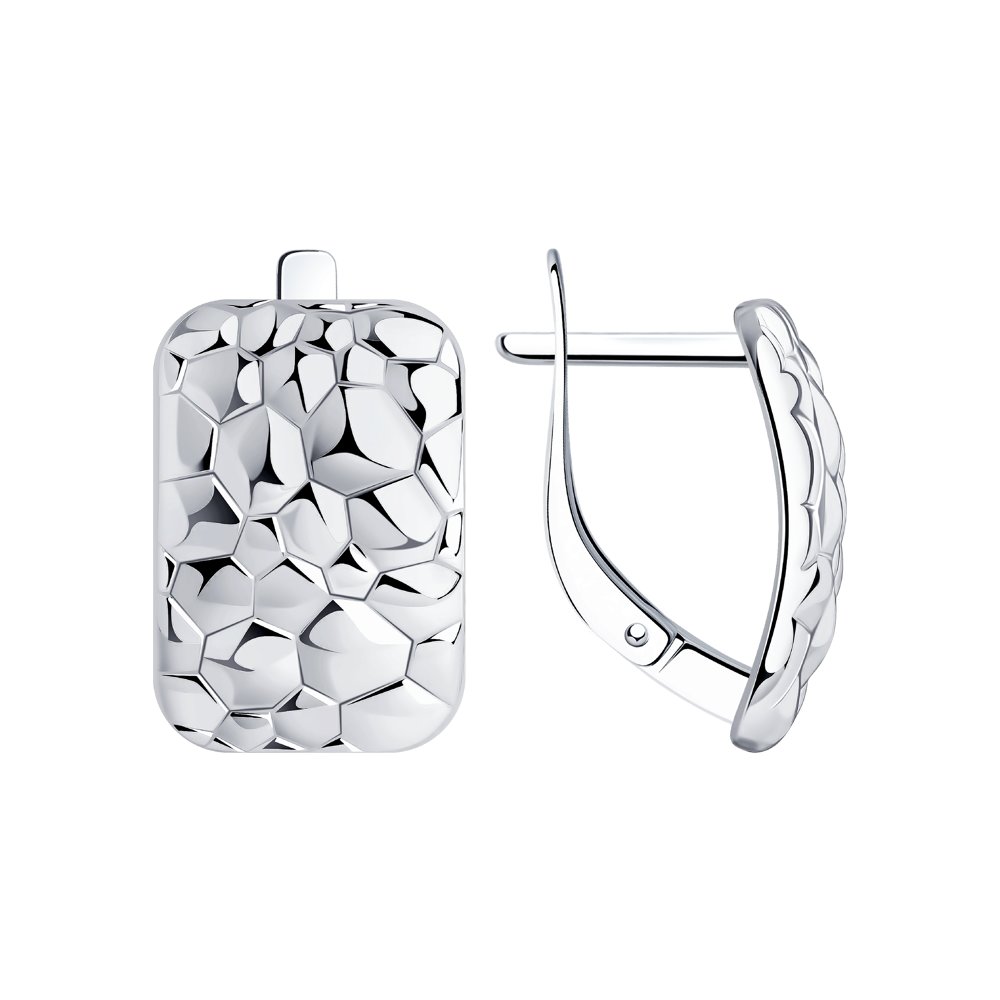 Серьги из серебра