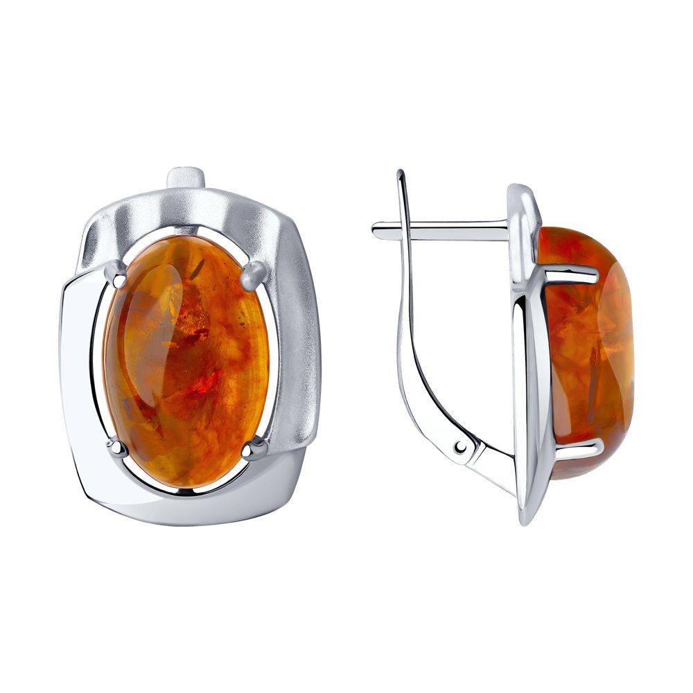 Серьги из серебра