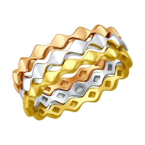 Inel din argint aurit