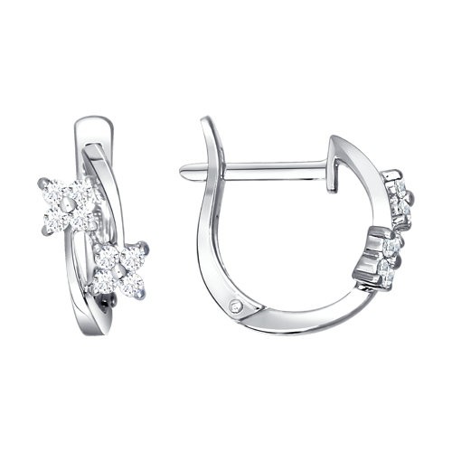 Cercei pentru copii cu fianite