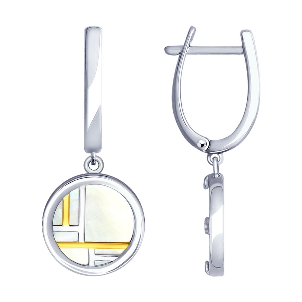 Серьги из серебра