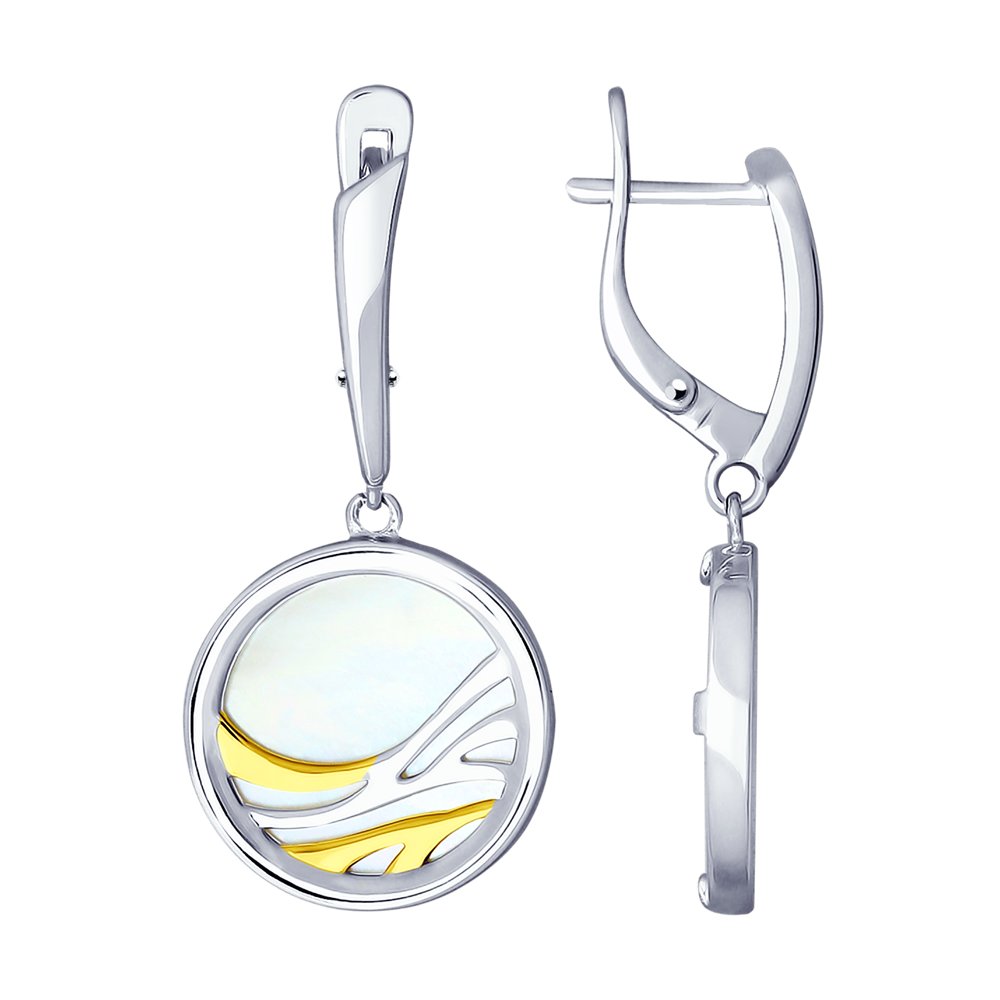 Серьги из серебра