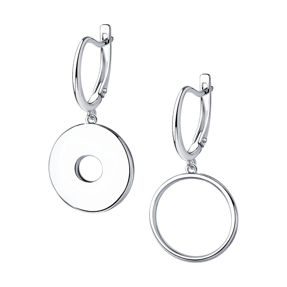 Серьги из серебра