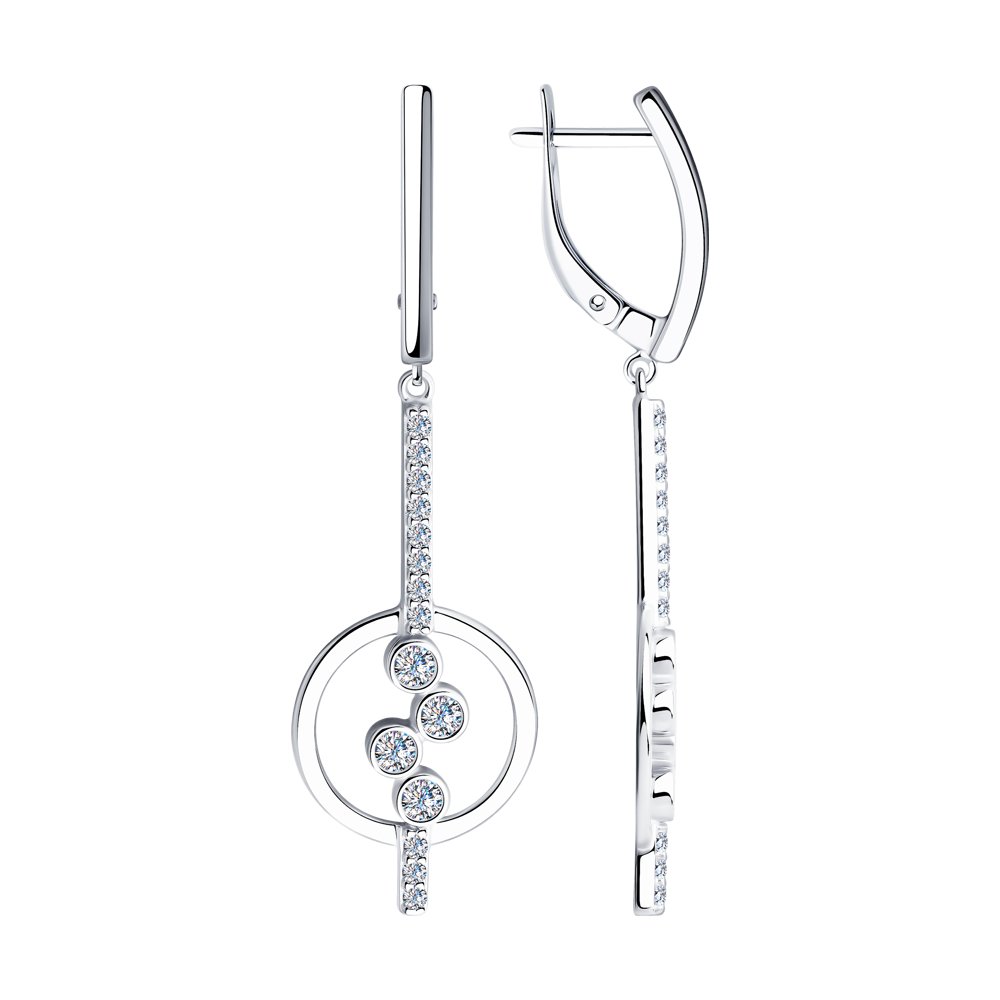 Серьги из серебра