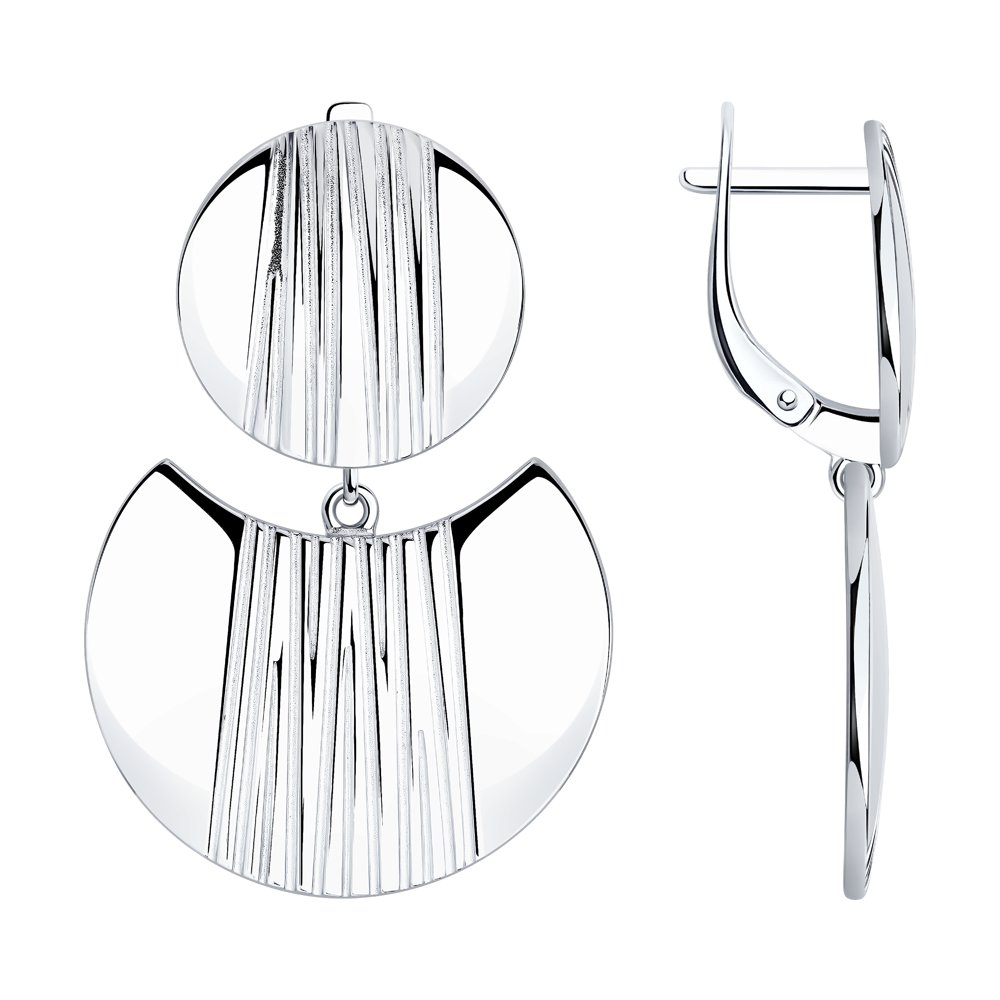 Серьги из серебра