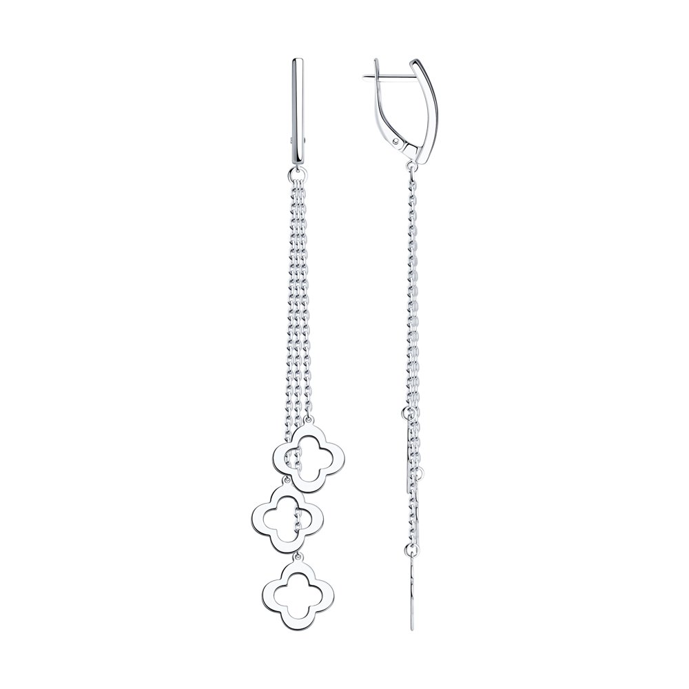 Серьги из серебра