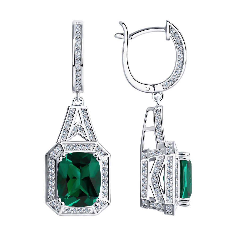 Серьги из серебра