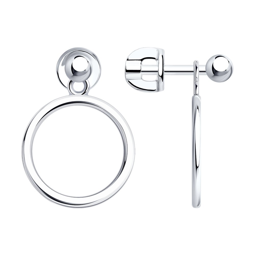 Серьги из серебра