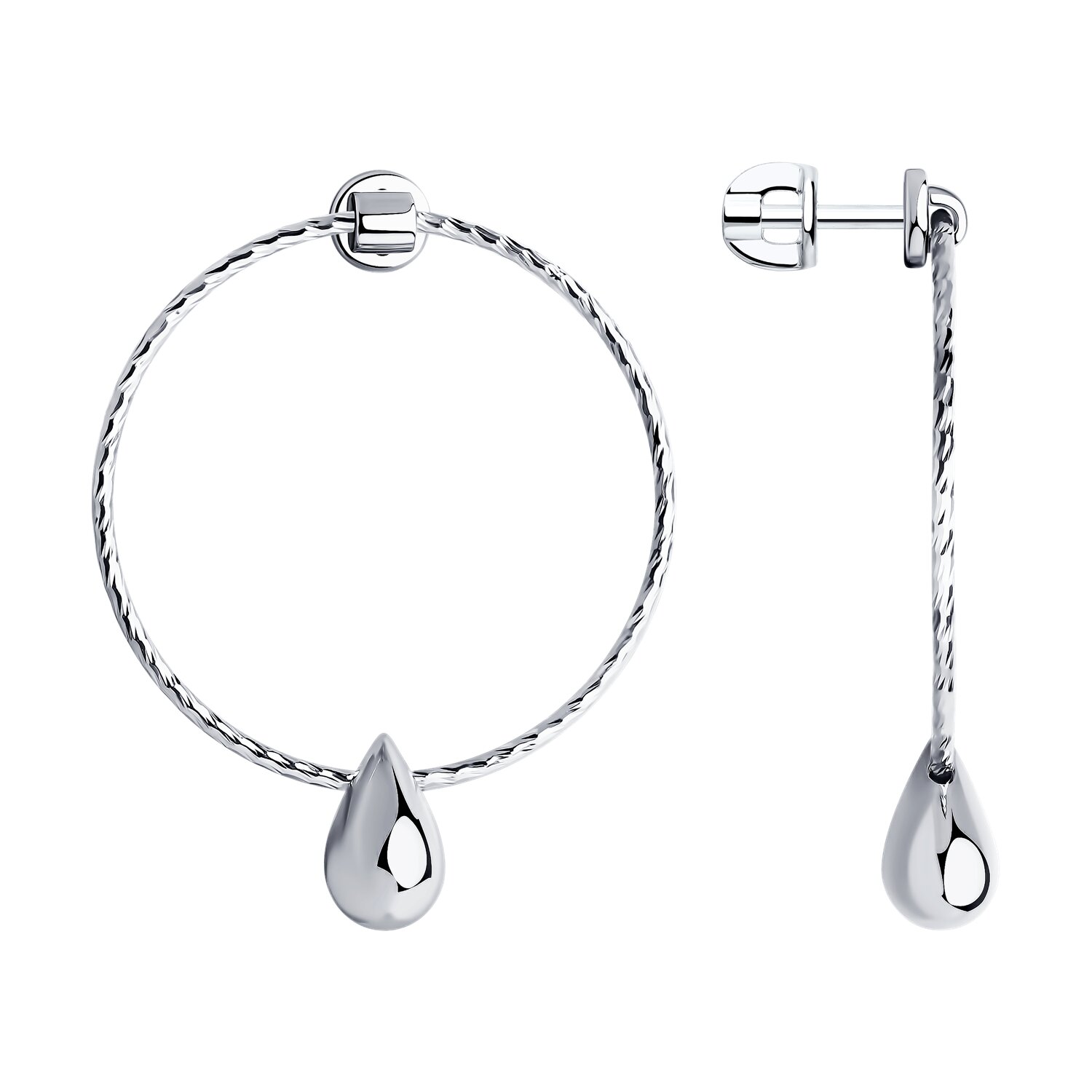 Серьги из серебра