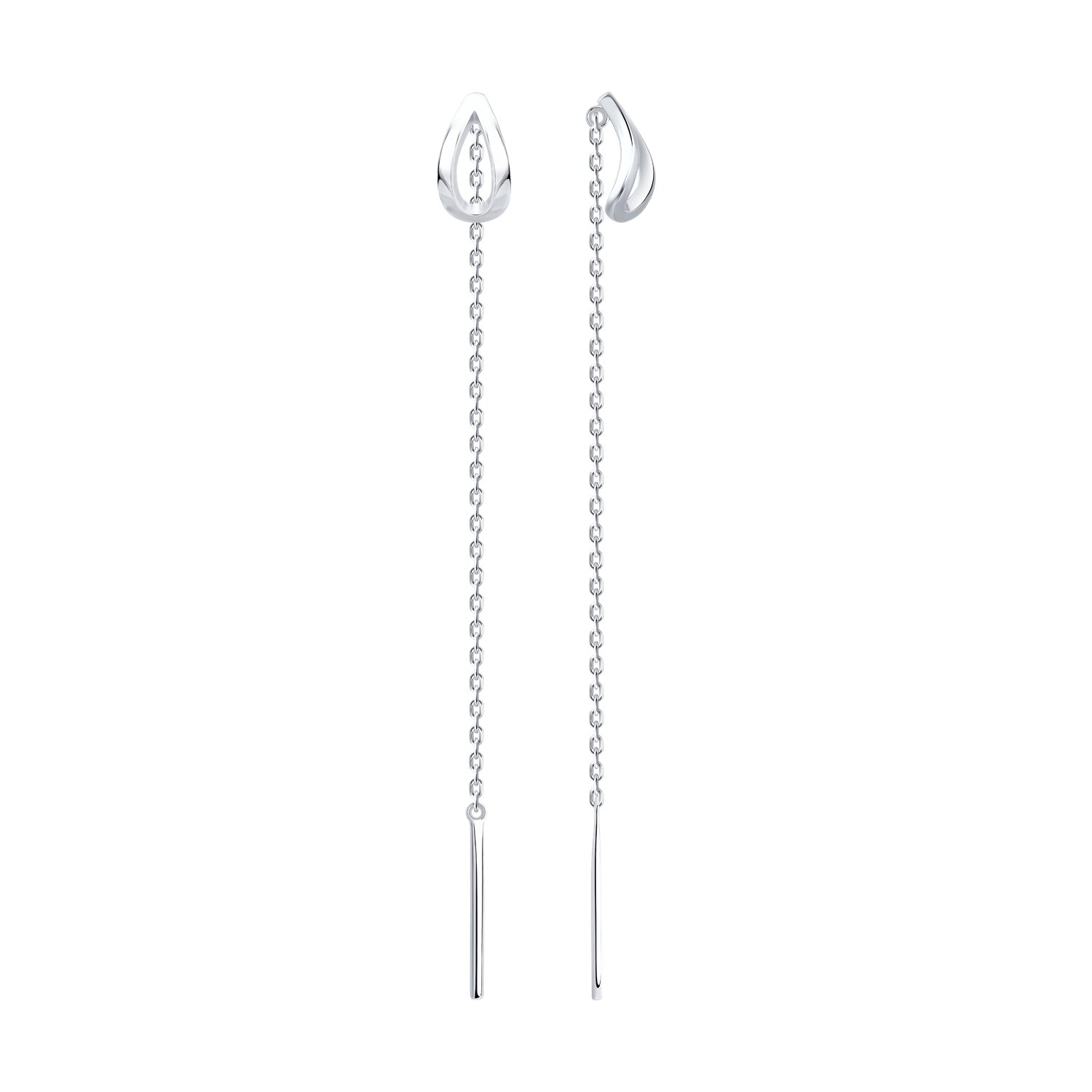 Серьги из серебра