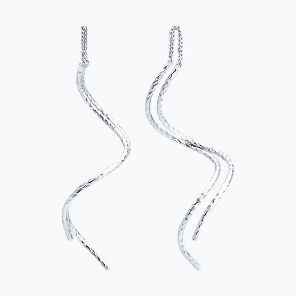 Серьги из серебра