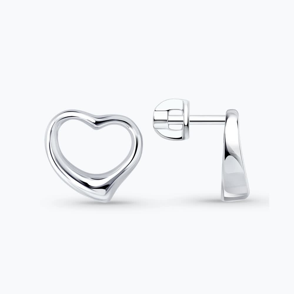 Серьги из серебра