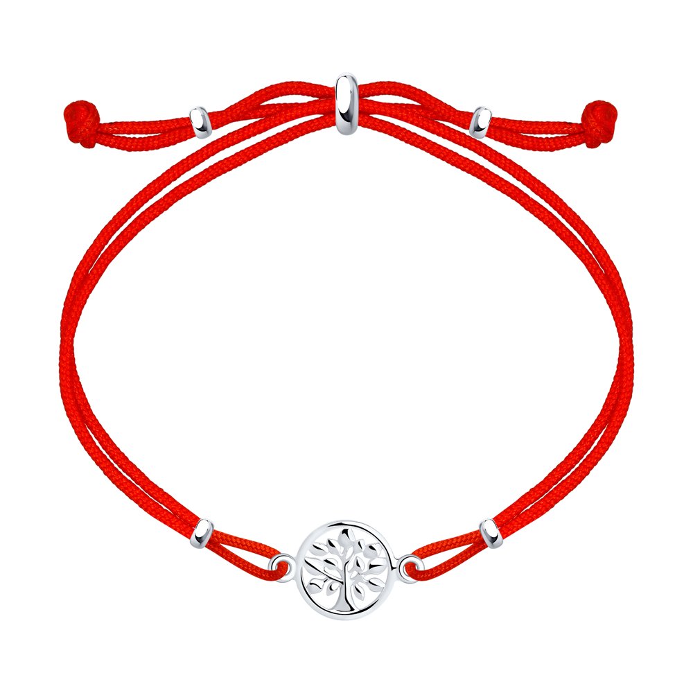 Браслет с серебром «Дерево»