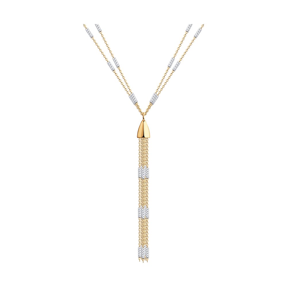 Колье из серебра