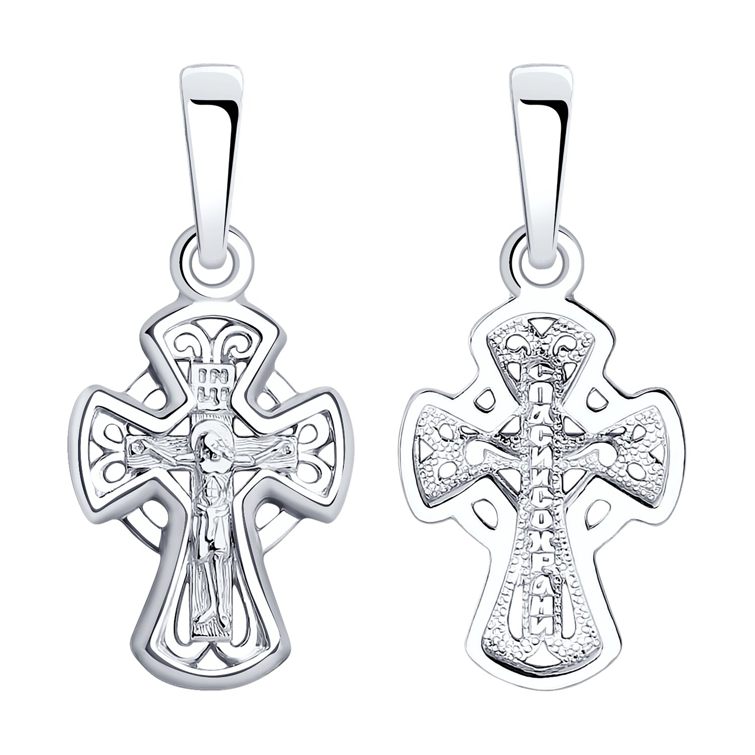 Крест из серебра