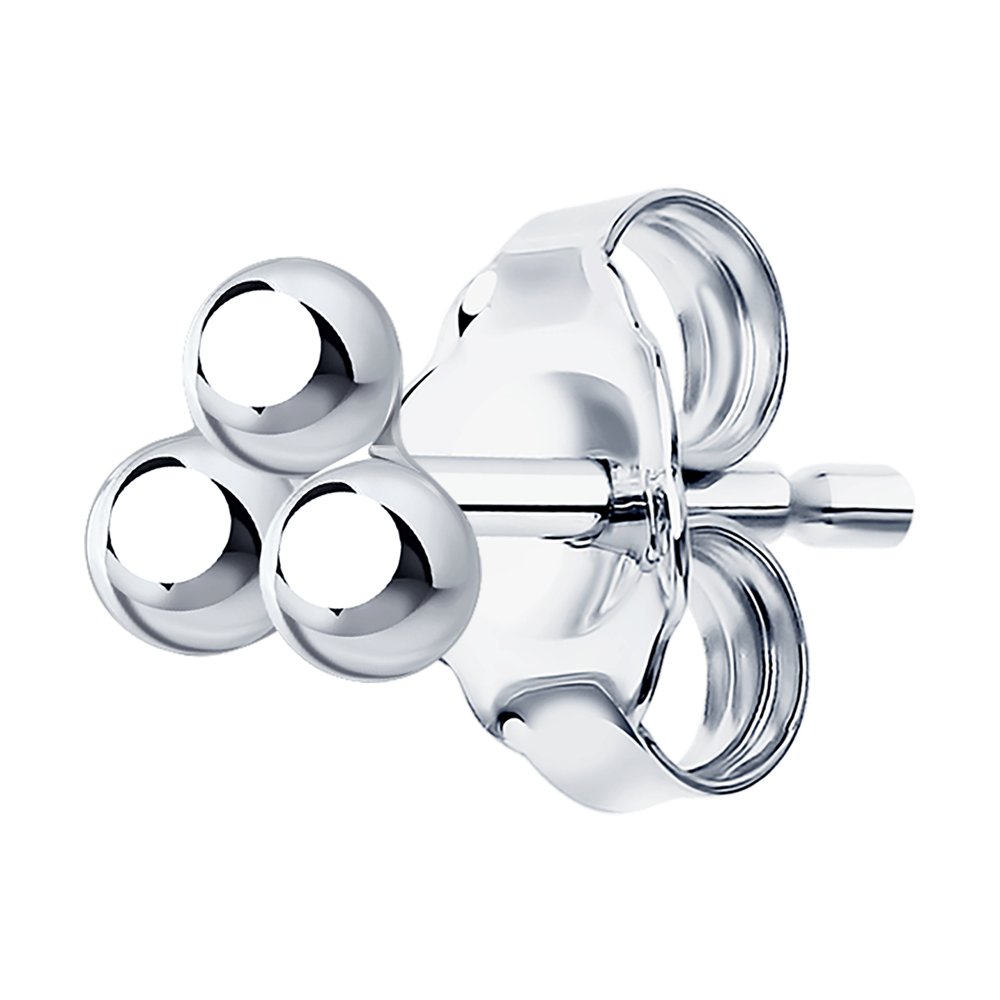 Серьга из серебра