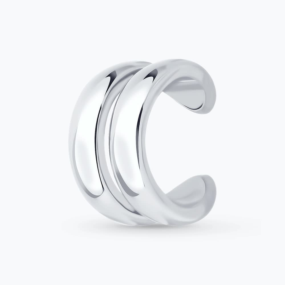Серьга из серебра