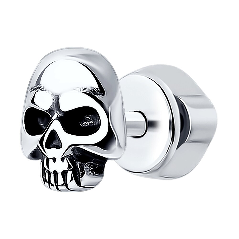 Серьга из серебра